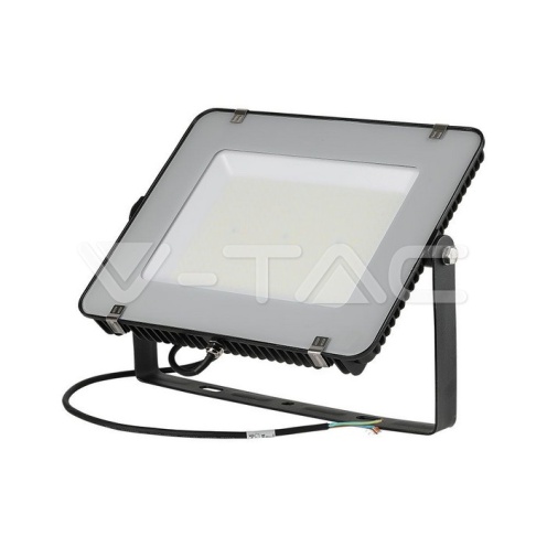 200W LED Прожектор SAMSUNG ЧИП G2SMD SLIM Черно Тяло 4000К - изглед 1