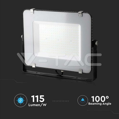 150W LED Прожектор SAMSUNG Чип G2 SMD Slim черно тяло 6500К 17300Lm - изглед 3 - rZ commerce 150W LED Прожектор SAMSUNG Чип G2 SMD Slim черно тяло 6500К 17300Lm - изглед 3