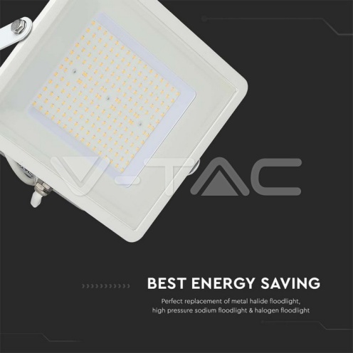 100W LED Прожектор SAMSUNG ЧИП G2 SMD SLIM Бяло Тяло 4000К 120LM/W_new - изглед 13