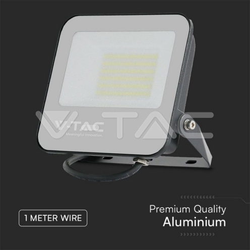 50W LED Прожектор 4000K Черно Тяло Сиво Стъкло 160lm/W 5год. Гаранция - изглед 6 - rZ commerce 50W LED Прожектор 4000K Черно Тяло Сиво Стъкло 160lm/W 5год. Гаранция - изглед 6