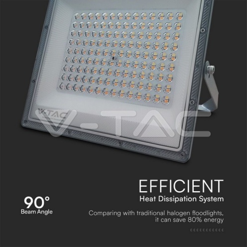100W LED Прожектор 3в1 Сиво Тяло - изглед 6 - rZ commerce 100W LED Прожектор 3в1 Сиво Тяло - изглед 6