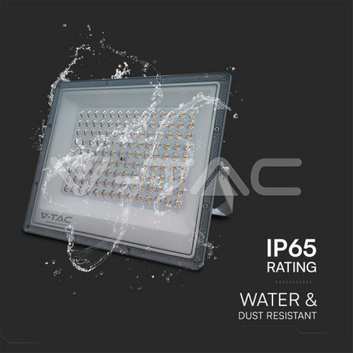 100W LED Прожектор 3в1 Сиво Тяло - изглед 8 - rZ commerce 100W LED Прожектор 3в1 Сиво Тяло - изглед 8