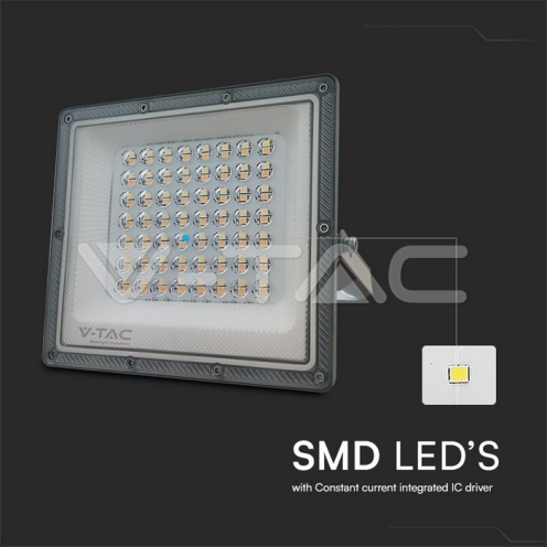 50W LED Прожектор 3в1 Сиво Тяло 5000lm - изглед 3 - rZ commerce 50W LED Прожектор 3в1 Сиво Тяло 5000lm - изглед 3