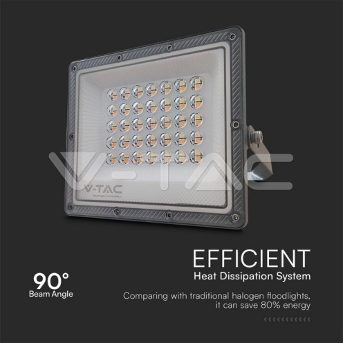 30W LED Прожектор 3в1 сиво тяло 2350lm - изглед 6 - rZ commerce 30W LED Прожектор 3в1 сиво тяло 2350lm - изглед 6
