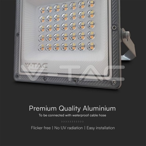 30W LED Прожектор 3в1 сиво тяло 2350lm - изглед 7 - rZ commerce 30W LED Прожектор 3в1 сиво тяло 2350lm - изглед 7