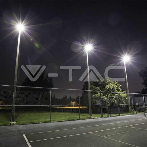 30W LED Прожектор SAMSUNG Чип 1м Кабел Черно Тяло 4000K - изглед 9