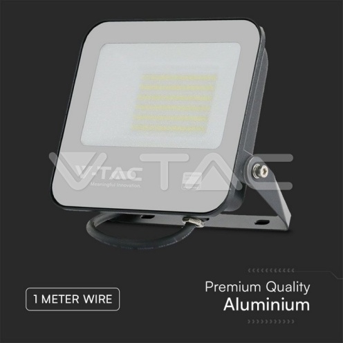 50W LED Прожектор SAMSUNG Чип 1м Кабел Черно Тяло 6500K 4270lm - изглед 6 - rZ commerce 50W LED Прожектор SAMSUNG Чип 1м Кабел Черно Тяло 6500K 4270lm - изглед 6