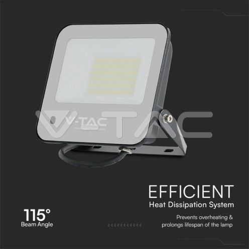 50W Floodlight RGB+W Черен С Контролер IP65 - изглед 6 - rZ commerce 50W Floodlight RGB+W Черен С Контролер IP65 - изглед 6