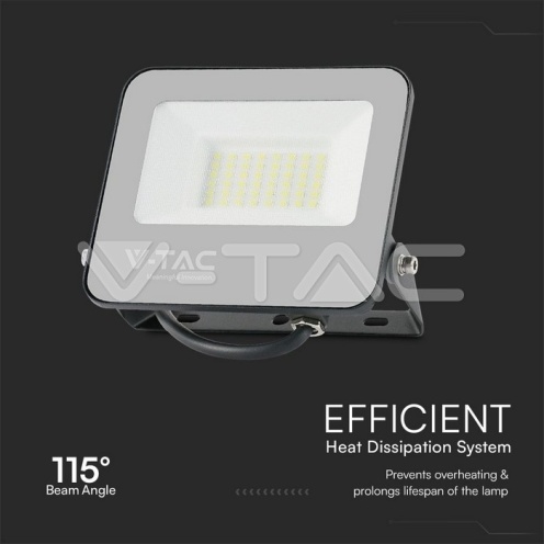 30W Floodlight RGB+W Черен С Контролер IP65 - изглед 6 - rZ commerce 30W Floodlight RGB+W Черен С Контролер IP65 - изглед 6