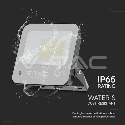 50W Floodlight RGB+W Черен С Контролер IP65 - изглед 4 - rZ commerce 50W Floodlight RGB+W Черен С Контролер IP65 - изглед 4