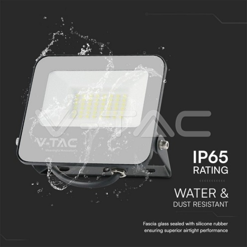30W Floodlight RGB+W Черен С Контролер IP65 - изглед 4 - rZ commerce 30W Floodlight RGB+W Черен С Контролер IP65 - изглед 4