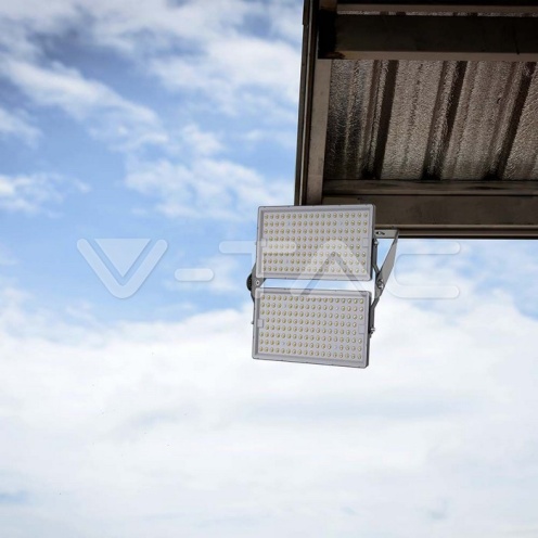 500W LED Прожектор С Кабел (1M) 4000K Черно Тяло IP65 120LM/W - изглед 7