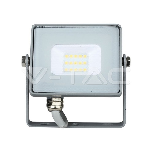 10W LED Прожектор SAMSUNG ЧИП SMD Сиво Тяло 4000К - изглед 1 - rZ commerce 10W LED Прожектор SAMSUNG ЧИП SMD Сиво Тяло 4000К - изглед 1