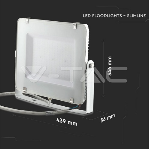 200W LED Прожектор SAMSUNG ЧИП SMD Бяло Тяло 6400К - изглед 3 - rZ commerce 200W LED Прожектор SAMSUNG ЧИП SMD Бяло Тяло 6400К - изглед 3