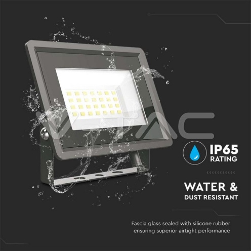 20W LED Прожектор Черно Тяло 6400K - изглед 5