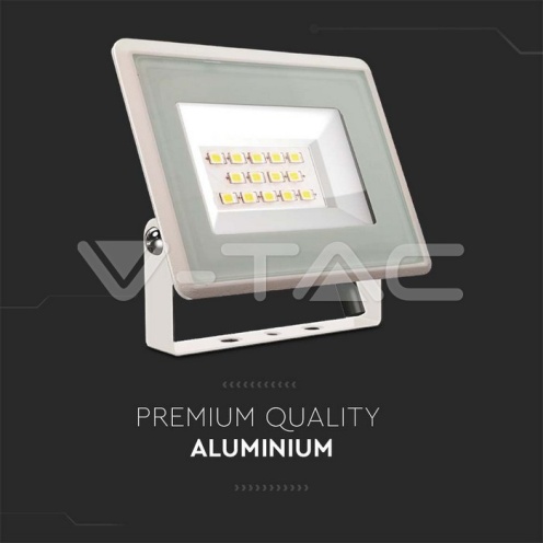 10W LED Прожектор Бяло Тяло 6400K - изглед 6