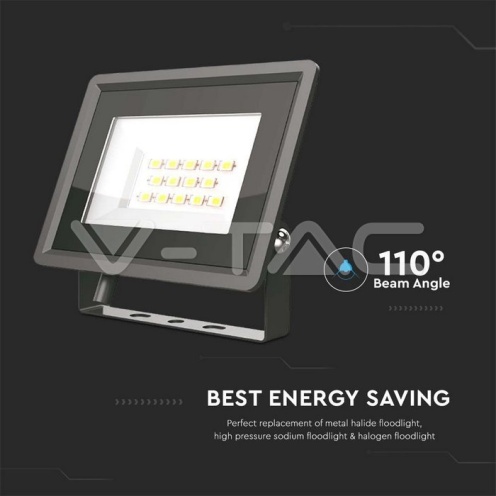 10W LED Прожектор Черно Тяло 4000K /1/ - изглед 4