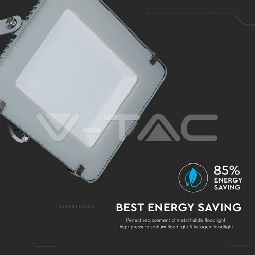 150W LED Прожектор SAMSUNG ЧИП SMD Сиво Тяло 4000К - изглед 12 - rZ commerce 150W LED Прожектор SAMSUNG ЧИП SMD Сиво Тяло 4000К - изглед 12