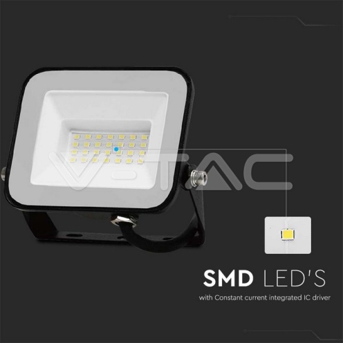 20W LED Прожектор SAMSUNG ЧИП PRO-S черно тяло 4000К 1620Lm - изглед 2 - rZ commerce 20W LED Прожектор SAMSUNG ЧИП PRO-S черно тяло 4000К 1620Lm - изглед 2