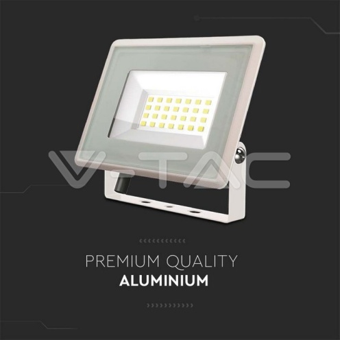 20W LED Прожектор Бяло Тяло 4000K - изглед 6