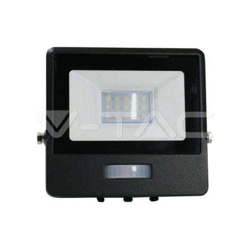 10W LED Прожектор PIR Сензор SAMSUNG ЧИП Черно - изглед 6