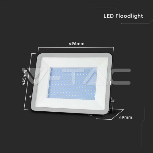 300W LED Прожектор SAMSUNG Чип PRO-S черно тяло 6500К 26390Lm - изглед 7 - rZ commerce 300W LED Прожектор SAMSUNG Чип PRO-S черно тяло 6500К 26390Lm - изглед 7
