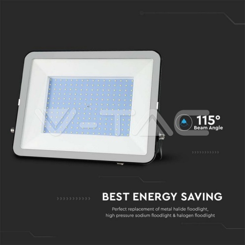 300W LED Прожектор SAMSUNG Чип PRO-S черно тяло 6500К 26390Lm - изглед 4 - rZ commerce 300W LED Прожектор SAMSUNG Чип PRO-S черно тяло 6500К 26390Lm - изглед 4