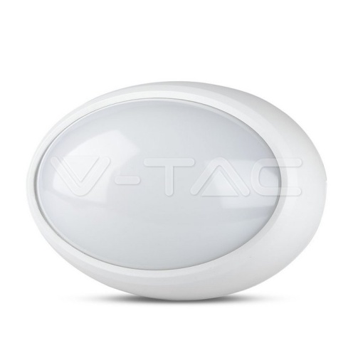 8W Плафониера Овал Бяло Тяло 3000К IP66 - изглед 1 - rZ commerce 8W Плафониера Овал Бяло Тяло 3000К IP66 - изглед 1