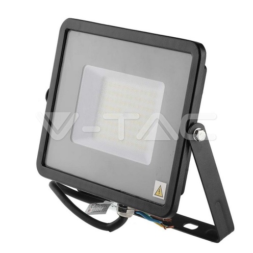 50W LED Прожектор SAMSUNG ЧИП SMD G2 SLIM Черно Тяло 6400К - изглед 1 - rZ commerce 50W LED Прожектор SAMSUNG ЧИП SMD G2 SLIM Черно Тяло 6400К - изглед 1