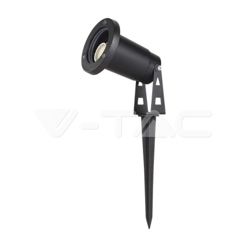Колче за земя алуминий черно GU10 IP65 (88*75*245mm) - изглед 1 - rZ commerce Колче за земя алуминий черно GU10 IP65 (88*75*245mm) - изглед 1