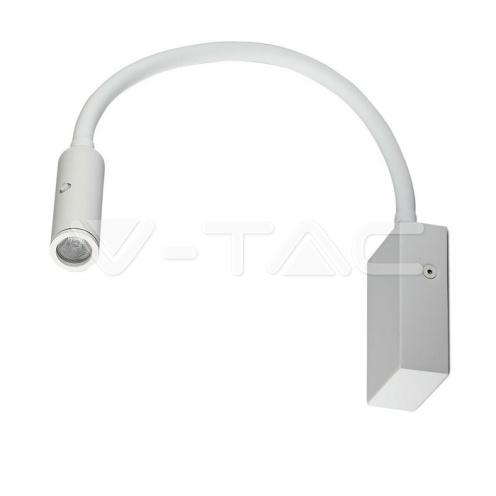 3W LED Стенна Лампа Спалня Бяла 3000К - изглед 1 - rZ commerce 3W LED Стенна Лампа Спалня Бяла 3000К - изглед 1